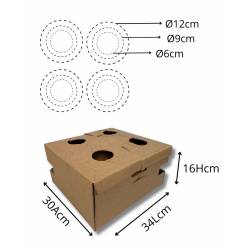 Cuadro Interior N3 30Ax34Lx16Hcm (x10uds)