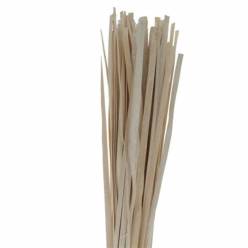 Medula Plana Natural Blanca (100uds)