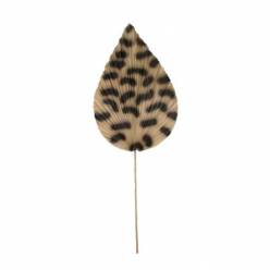 Hoja Palms Guepardo Marron 33x89Hcm