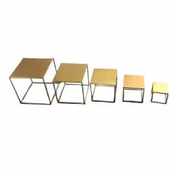 Estructura Cubo Oro (Set 5uds)