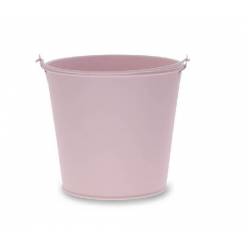 Cubremaceta Breeze Metal Rosa 13x12Hcm