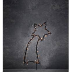 Estrella Fugaz Luz Calida (175 Led) 35x77Hcm