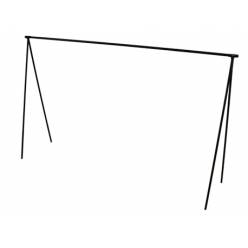 Estructura Centro Mesa Negro 40x160x96Hcm