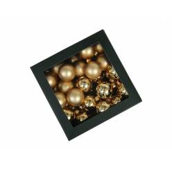 Bola de Cristal Oro con Alambre 40mm "T36"