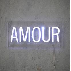 Neon Amour Blanco (216 Led) 30x15Hcm