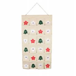 Calendario de Adviento 47x78Hcm