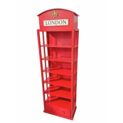 Estanteria Cabina Londres 27x48x146Hcm