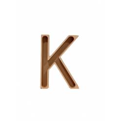 Letra K Premium sin Peana 23x24.5Hcm