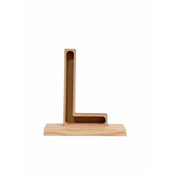 Letra L Premium con Peana 23x24.5Hcm