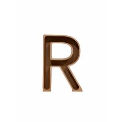 Letra R Premium sin Peana 23x24.5Hcm