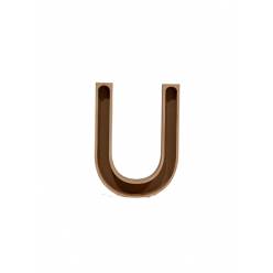 Letra U Premium sin Peana 23x24.5Hcm