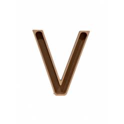 Letra V Premium sin Peana 23x24.5Hcm