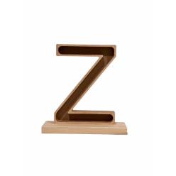 Letra Z Premium con Peana 23x24.5Hcm