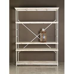 Estanteria Legno Blanco 47x153x210Hcm
