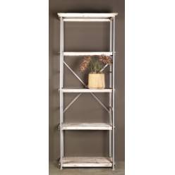 Estanteria Legno Blanco 50x80x210Hcm