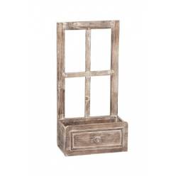 Ventana Azalea Cajon Natural 14x25x49Hcm