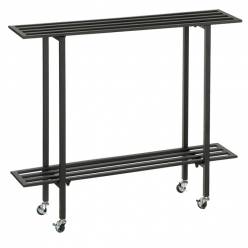 Estanteria Expositora Negra 22x90x75Hcm