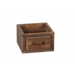Cajon Amadis Marron 19x20x12Hcm
