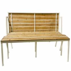 Mesa Picnic Natural 125x150x80Hcm