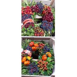 Corona Frutas 30cm (7 Dias - 2�)