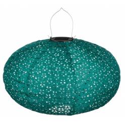 Farolillo Hoian Verde 40x27Hcm