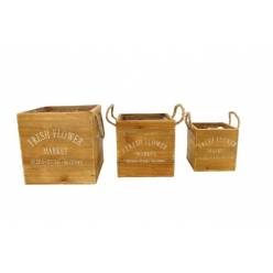 Cajon Ilan Cuadrado (Set 3uds)