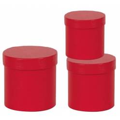 Sombrerera Chapelier Rojo (Set 3uds)