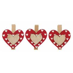 Pinza Corazones 4.5x4Hcm (x9uds)
