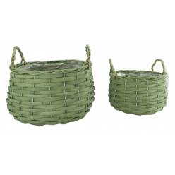Cesta Atlantic Verde (Set 2uds)