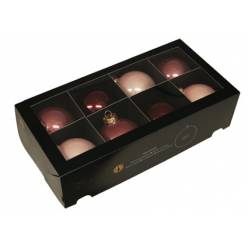 Bola Cristal Rosa 80mm "T8"