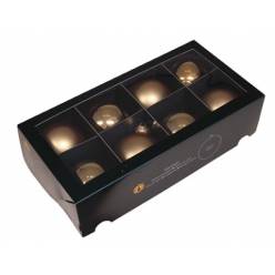 Bola Cristal Oro 80mm "T8"