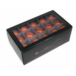 Bola Cristal Naranja 57mm "T30"