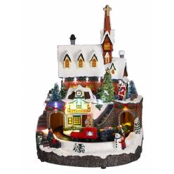 Estacion Tren Luville 24x23.5x32.5Hcm