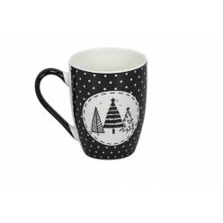 Taza Becket Negra 8.5x10.5Hcm
