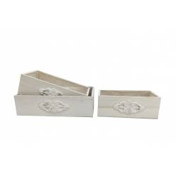 Cajon Isabel Rectangular (Set 3uds)