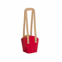 Portador Mara Rojo 7x11x12Hcm "T10"