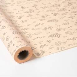 Bobina Papel Seda Florece Crema 70cmx100m