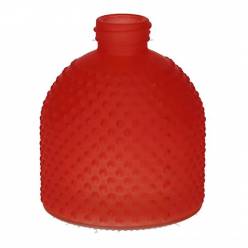 Botella Caro Roja Mate 7.8x9Hcm