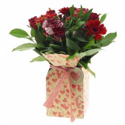 Porta Bouquet Lovefild 13x13x26Hcm "T10"