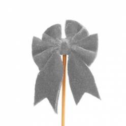Pick Cinta Gabbana Gris Verdoso 3.5cm Palo 50cm "T10"