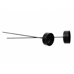 Pick para Vela Negro 20cm "T10"