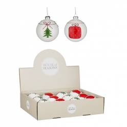 Bola de Cristal Christmas Seasons 8cm "T12"