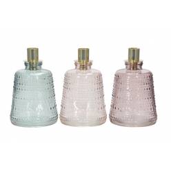 Portavelas Venecia Cristal 9,5x15,5Hcm