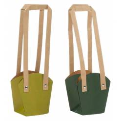 Portador Mara Verde 9.5x13x15Hcm "T10"