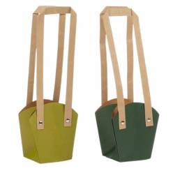 Portador Mara Verde 7x11x12Hcm "T10"