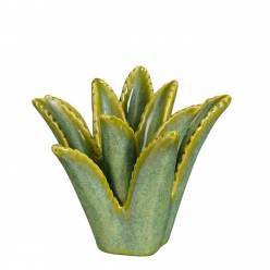 Portavelas Aloe Vera 12x13.5x10.5Hcm