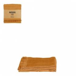 Servilleta Batista Naranja 40x40cm