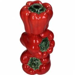 Jarron Pimiento Rojo 9.5x9.9x20.3Hcm
