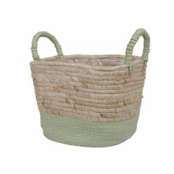 Cesta Handy Verde 20.5x20.5x17.5Hcm