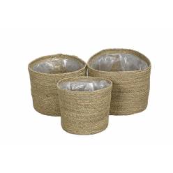 Cesto Quebec Claro (Set 3uds)